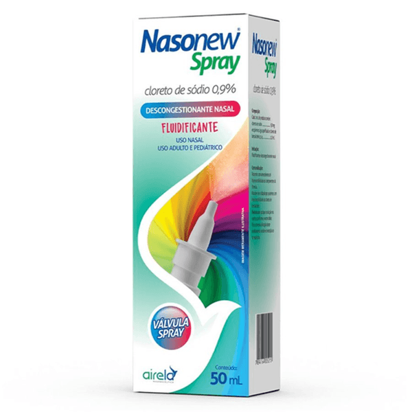 Nasonew Airela 0,9% Solução Nasal Em Spray 50ml